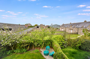 View from upstairs window facing west- click for photo gallery